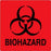 PDC - Pre-Printed Label pdc Warning Label Red - 59704557