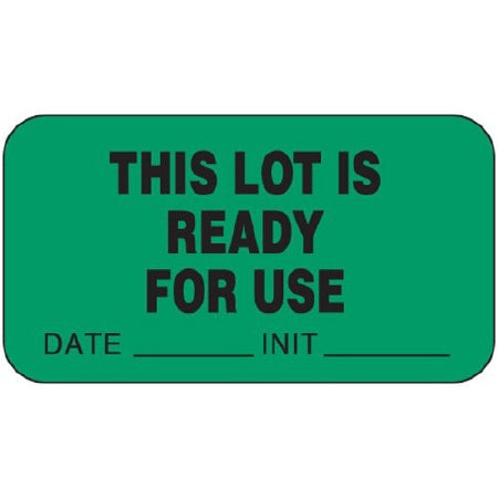 Pre-Printed Label