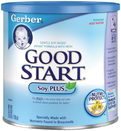 Nestle Healthcare Nutrition Gerber Good Start Soy Infant Formula 12.9 oz. Can Powder - 50000035312