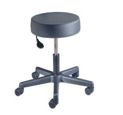 Century Series - Exam Stool Pneumatic Height Adjustment 5 Casters Deep Sea - 11001PR49