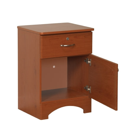 Drive Medical Oslo Collection Bedside Cabinet Oklahoma Oak 18 X 21 X 29-1/2 Inch 1 Drawer Single Door - BDL100B030-A
