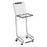 Alimed Brewer Hamper Stand Square Opening Foot Pedal Tilt-Top Lid - 930436