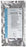 Derma Sciences Algicell Ag Calcium Alginate Dressing with Silver 4 X 8 Inch Rectangle Sterile - 88548