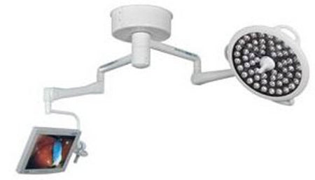 System Two - Surgical Light Dual Ceiling Mount / Monitor LED 240 Watt White - XLDS-S2MA
