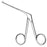 Sklar - Ear Forceps 3-1/4 Inch Length OR Grade Stainless Steel NonSterile NonLocking Finger Ring Handle Straight Very Delicate Smooth 0.8 mm Alligator Jaws - 67-8175