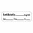 Precision Dynamics Pre-Printed Label Anesthesia Label Antibiotic___ mg/mL/Date___Time___Int.___ White 1/2 X 1-1/2 Inch - LAN-35