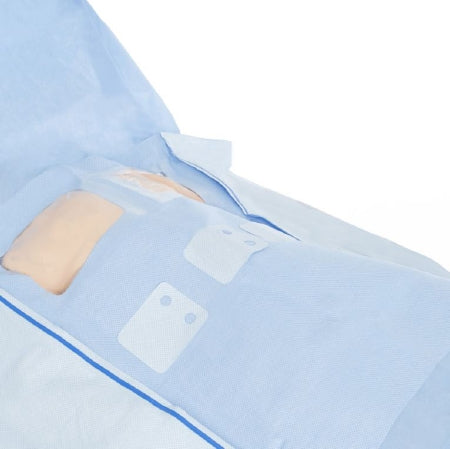 O&M Halyard Inc Cardiovascular Drape Pacemaker Drape 87 W X 135 L Inch Sterile - 89368