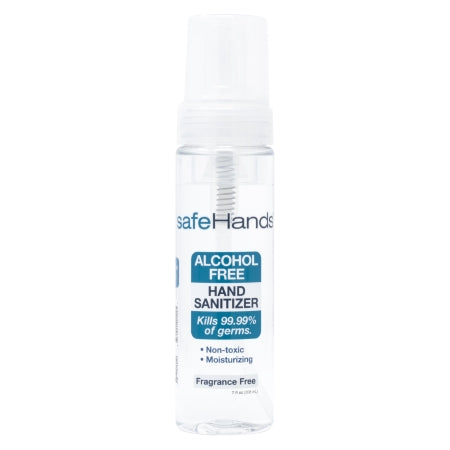Safehands SafeHands Hand Sanitizer 7 oz. BZK (Benzalkonium Chloride) Foaming Pump Bottle - SHU-7-12