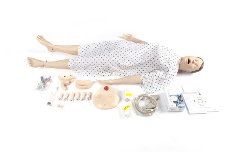 Nursing Anne SimPad Capable - Training Manikin Full-Size / Tan Skin Tone Female Adult - 325-05050T