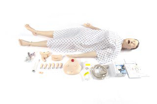 Nursing Anne SimPad Capable - Training Manikin Full-Size / Brown Skin Tone Female Adult - 325-05050B