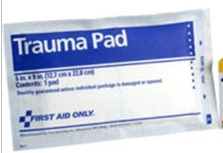 Acme United First Aid Only Abdominal Pad Gauze 5 X 9 Inch Rectangle Sterile - AN205