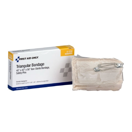 Acme United Triangular Bandage Arm, Elbow, Shoulder Muslin 40 X 40 X 56 Inch Small - 4-006-001