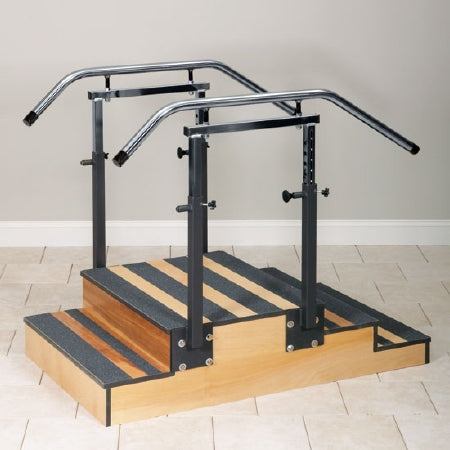 Clinton Industries Select Series Adjustable Small Staircase 34 X 54 Inch Overall, 12 X 24 X 30 Inch Platform, 6 X 10 X 30 Inch 2 Steps, 4 X 10 X 30 Inch 3 Steps 450 lbs. - 4-6500-30