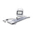 seca 525 - Full Body Composition Analyzer - Mobile Portable Touchscreen Display 330 lbs. Gray / White - Seca - 5250021139