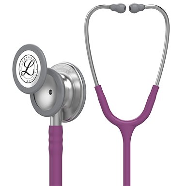 3M Littmann Classic III Classic Stethoscope Purple 1-Tube 27 Inch Tube Double Sided Chestpiece - 5831