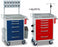 Detecto Scale Detecto Rescue Series Emergency Cart Aluminum 22 X 28 X 42 Inch 6 Drawers Red - RC333369RED-L