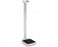 Detecto Scale Solo Physician Scale w Height Rod solo Digital Display 550 lbs. Black / White Battery Operated - SOLO