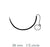 Surgical Specialties Quill Variable Loop Device, Monoderm Suture with Needle Absorbable Uncoated Violet Suture Barbed Monofilament Polyglycolic Acid / PCL Size 0 20 cm Suture 1-Needle 36 mm Length 1/2 Circle Taper Point Needle - VLM-1025
