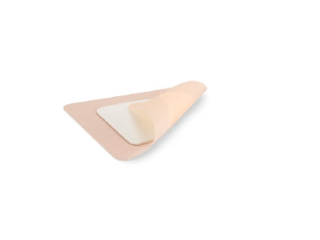 SteadMed TRIACT Silicone Foam Dressing 4 X 4 Inch Square Silicone Adhesive with Border Sterile - 550762