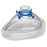 Portex - Anesthesia Mask Elongated Style Adult Size 7 Hook Ring - 15265