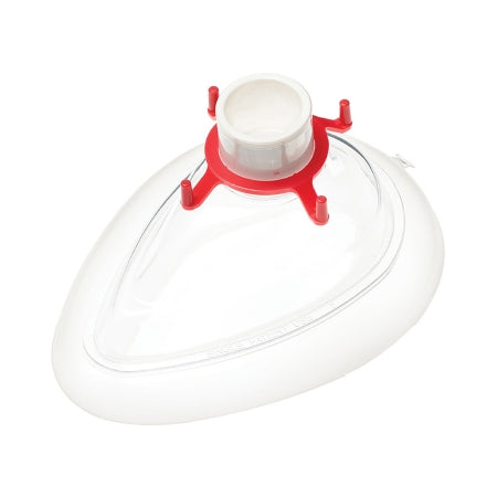 Portex Premium - Anesthesia Mask Elongated Style Adult Size 5 Hook Ring - 15055
