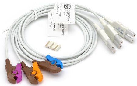 Welch Allyn - Replacement Leads Gray For V4-V6 ECG Clip - 9293-047-66