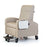 Winco Inverness 24 Hour Treatment Recliner Gray 5 Inch Front Fixed Locking, 5 Inch Rear Swivel Locking 5 Inch Front Fixed Locking, 5 Inch Rear Swivel Locking - 6240-07-00-00-PB