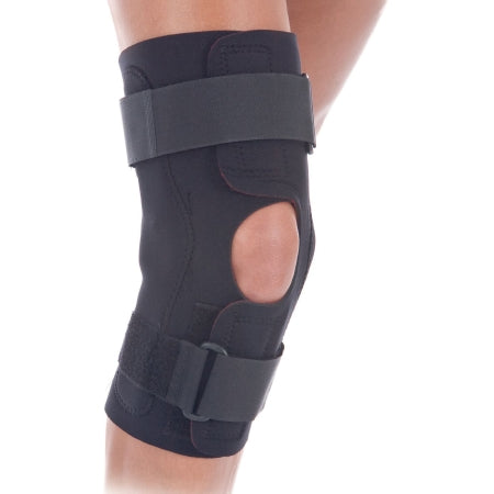 Patterson Medical Supply - Knee Brace 4X-Large Hook and Loop Closure Left or Right Knee - 081547157