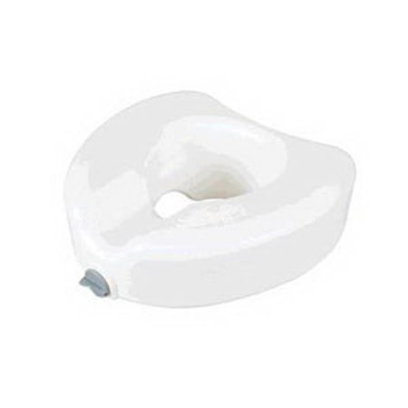 Classics - Raised Toilet Seat 4-1/2 Inch Height White 300 lbs. Weight Capacity - FGB31977 0000