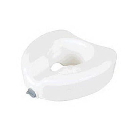 Apex-Carex Healthcare Classics Raised Toilet Seat 4-1/2 Inch Height White 300 lbs. Weight Capacity - FGB31977 0000