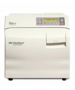 Auxo Medical Ritter M9 UltraClave Tabletop Autoclave (Refurbished) Steam 9 X 15 Inch Chamber Side Hinged Door - AM-M9-022