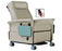Champion Manufacturing Ascent XL 66P Series Bariatric Transport Power Recliner Cranberry 4 Inch Twin Wheel Casters 4 Inch Twin Wheel Casters - 66PT96-T7