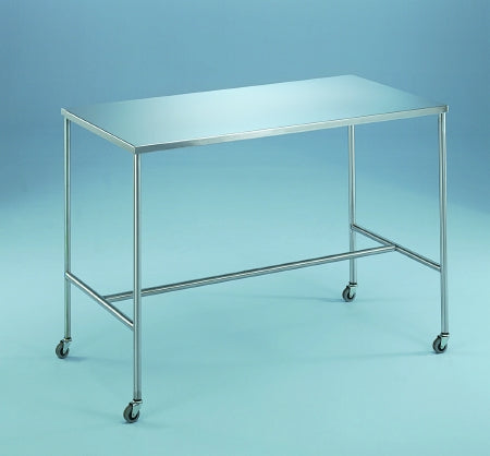 Blickman Sawyer Instrument Table 24 X 34 X 72 Inch 304 Stainless Steel - 7847SS