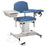 Power Series - Blood Drawing Chair Padded Flip Up Arm Warm Gray - 6342-3WG
