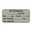 Precision Dynamics Pre-Printed Label Anesthesia Label XYLOcaine____mg/mL/Qty:___mg Volume_____mL/Date Prepared:____Init___/Exp.Date/Time:____ Gray 3/4 X 1-1/2 Inch - LAN-2-105