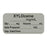 PDC - Drug Label Anesthesia Label Xylocaine _mg/mL Qty: _mg Volume_mL Gray 3/4 X 1-1/2 Inch - LAN-2-105