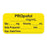 Precision Dynamics Pre-Printed Label Anesthesia Label PROpofol____mg/mL/Qty:___mg Volume_____mL/Date Prepared:____Init___/Exp.Date/Time:____ Yellow 3/4 X 1-1/2 Inch - LAN-2-27