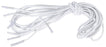 Fabrication Enterprises Shoelaces White - 86-1126