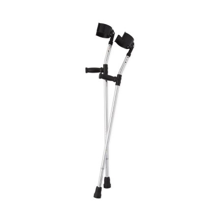 Guardian - Forearm Crutches Adult Aluminum Frame 300 lbs. Weight Capacity - Medline - G05160