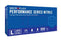 Microflex Medical Performance Series Nitrile Exam Glove X-Small NonSterile Nitrile Standard Cuff Length Textured Fingertips Blue Chemo Tested - PN-290-XS