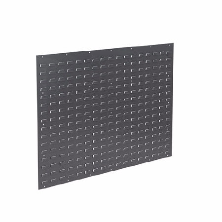 Akro-Mils - Louvered Panel 34-1/8 X 52 Inch, 750 lbs., Grey, 16 Gauge Cold-rolled Steel, Single-Sided, Wall Mount - 30655GY
