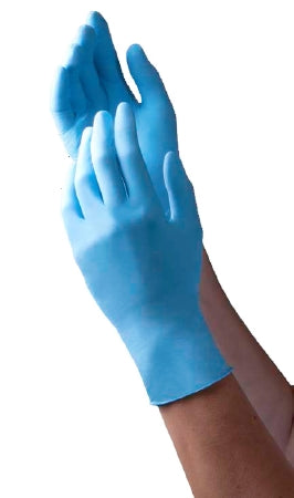 Tronex Healthcare Industries 9394 Series Exam Glove X-Large NonSterile Nitrile Standard Cuff Length Textured Fingertips Blue Chemo Tested - 9394-35