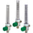 Precision Medical - Chrome Flowmeter 7 to 8 LPM Increment - 1MFA6073