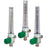 Precision Medical - Chrome Flowmeter 0 to 3 LPM Increment - 1MFA3005