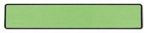 Carstens Wide-Trak Blank Label Multipurpose Label Without Legend Green 1 X 5-3/8 Inch - 8800-02