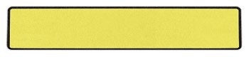 Carstens Blank Label Multipurpose Label Without Legend Yellow 1 X 5-3/8 Inch - 8800-03