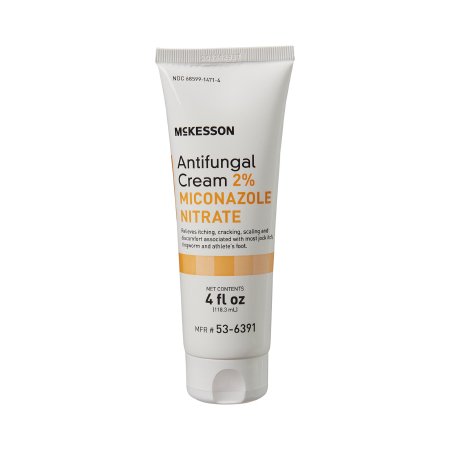 McKesson Brand - Antifungal 2% Strength Cream 4 oz. Tube - 53-6391