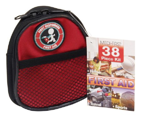 Medique Products Pocket Doctor First Aid Kit 1 to 10 People Nylon Pouch - 40038