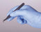 Fisher Scientific Safety Choice Exam Glove Medium NonSterile Nitrile Standard Cuff Length Textured Fingertips Blue Not Chemo Approved - 19-170-010B