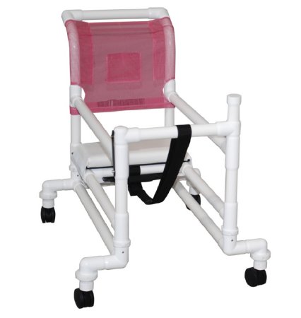 Mjm International Walker Adjustable Height Adapt A Walker Pvc Frame 100 Lbs. Weight Capacity 22 To 25 Inch Height - 414-3-TW